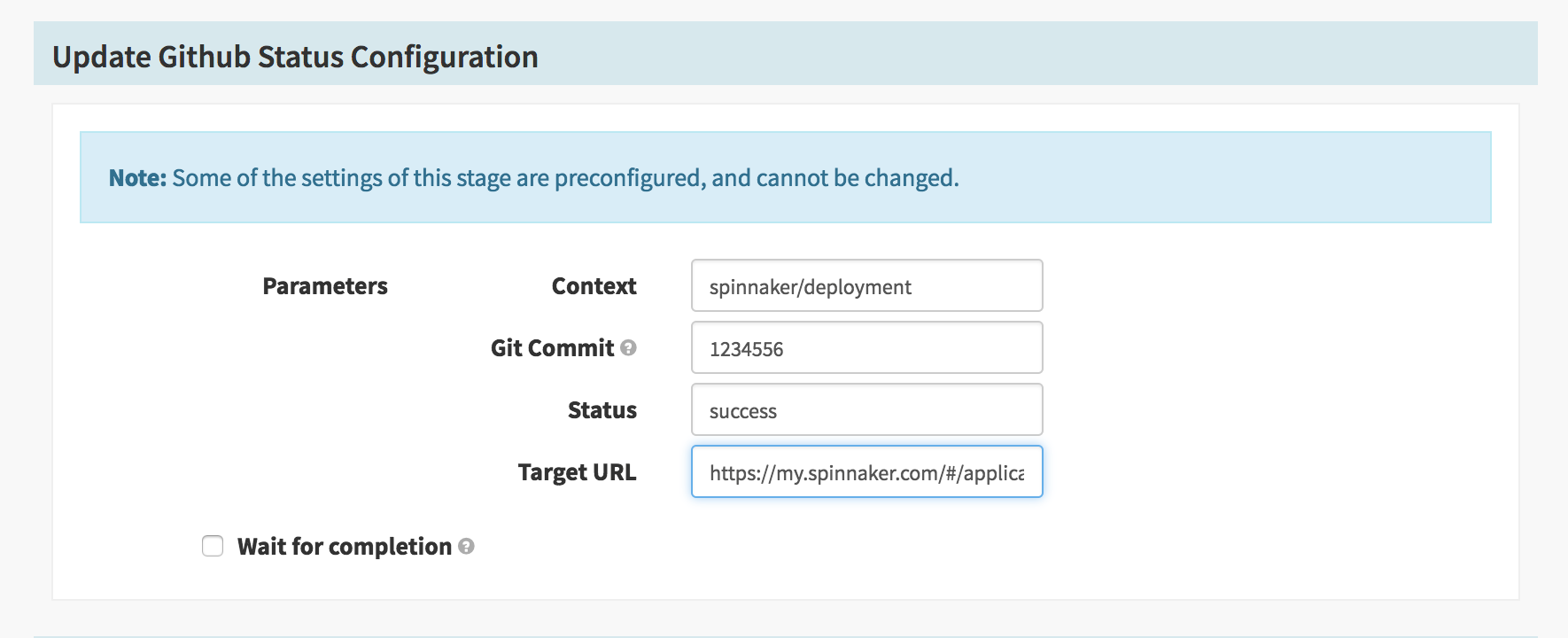 Configuring Stage Properties